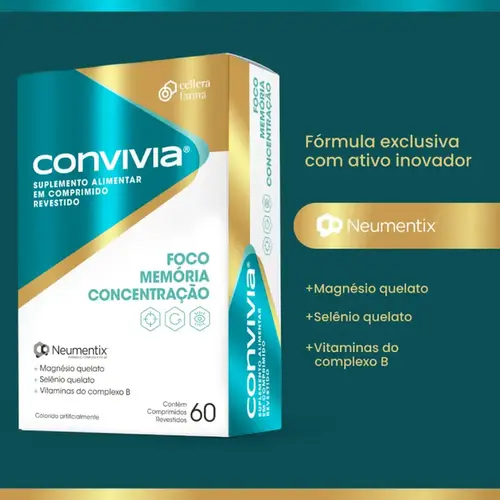 Suplemento Alimentar Convivia 60 Comprimidos