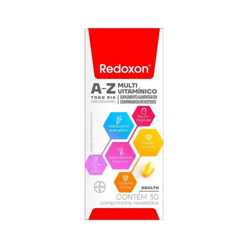 Multivitamínico Redoxon Multi A-Z 30 Comprimidos - Bayer