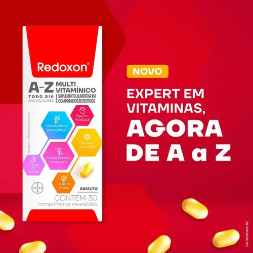 Multivitamínico Redoxon Multi A-Z 30 Comprimidos - Bayer