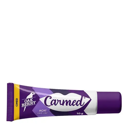 Hidratante Labial Carmed Açaí Oakberry Com Cor 10g