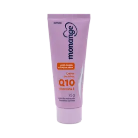 Creme Hidratante para Mãos Monange Anti-idade Q10 e Vitamina E com Ação Desodorante 75g