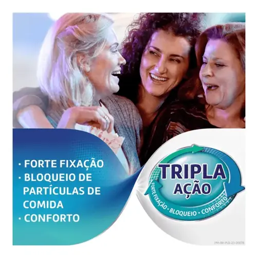 Creme Fixador De Proteses Ultra Corega Tripla Ação Sem Sabor 70g