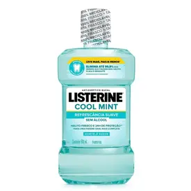 Enxaguante Bucal Listerine Cool Mint Menta Suave Zero Álcool 500ml