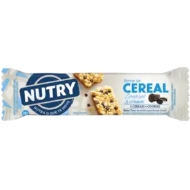 Barra de Cereal Nutry Cookies e Cream 20g