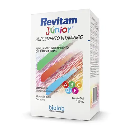 Suplemento Vitamínico Infantil - Revitam Júnior 120ml