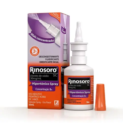 Rinosoro SIC 30mg/ml - Spray Nasal com 50ml