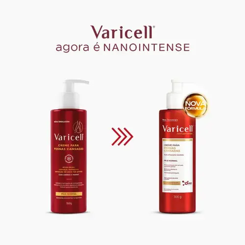 Creme Para Pernas Cansadas Varicell 300g