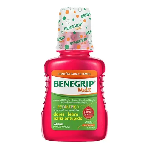 Benegrip Multi - Sabor Frutas Vermelhas 240ml