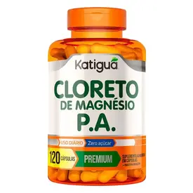 Cloreto de Magnésio P.A. Katiguá 120 Cápsulas