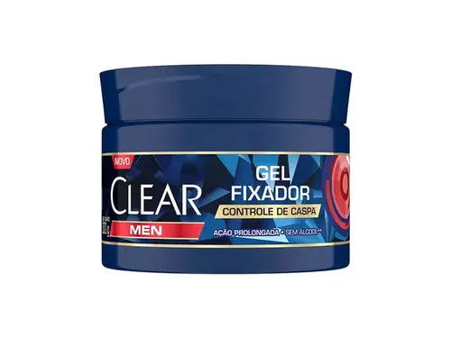 Gel Fixador Clear Men Controle de Caspa 300g