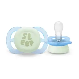 Chupeta Philips Avent Ultra Start Rosa Nighttime 0-2 Meses