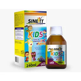 Multivitamínico Infantil Sinevit Kids Sabor Uva Xarope 240ml
