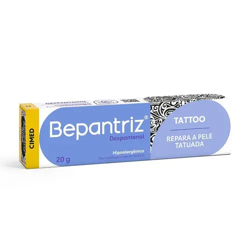 Creme para Pele Tatuada Bepantriz Tattoo 20g