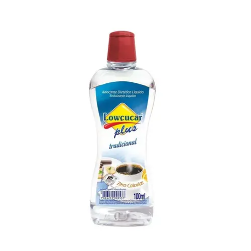Adoçante Líquido Lowçucar Plus Tradicional 100ml