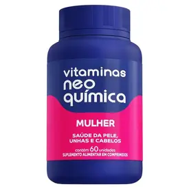 Vitamina Neo Química Mulher 60 Comprimidos