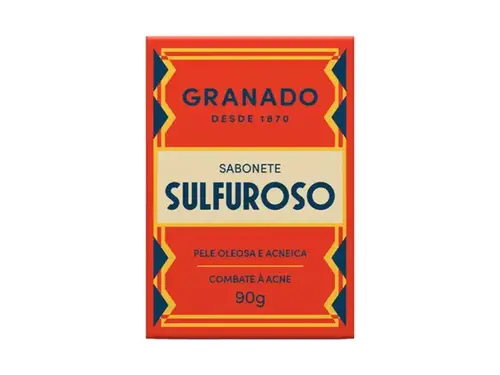 Sabonete em Barra Granado Sulfuroso Enxofre 10% Acne e Oleosidade Excessiva 90g