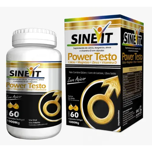 Power Testo Sinevit 1000mg 60 Cápsulas