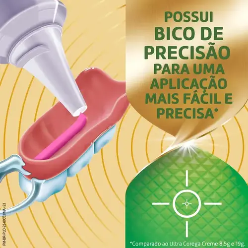 Creme Fixador de Dentadura Corega Ultra Sabor Menta 68g