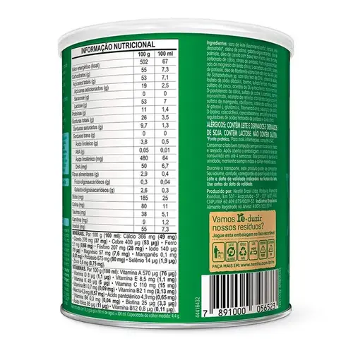 Fórmula Infantil Nestogeno 1 400g - 0 a 6 Meses - Nestlé