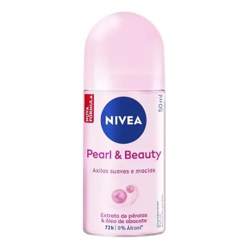 Desodorante Nivea Pearl & Beauty Roll On Feminino 50ml