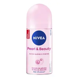 Desodorante Nivea Pearl & Beauty Roll On Feminino 50ml