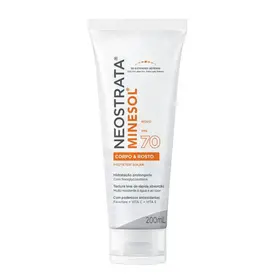 Protetor Solar Neostrata Minesol Corpo e Rosto FPS 70 Antioxidante 200ml