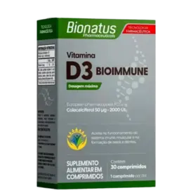 Vitamina D3 Bioimmune 30 Comprimidos