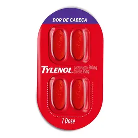 Tylenol DC 500mg + 65mg - 4 Comprimidos