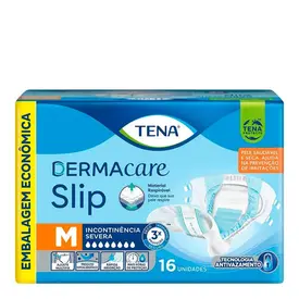 Fralda Geriatrica Tena Dermacare Slip M 16 Unidades
