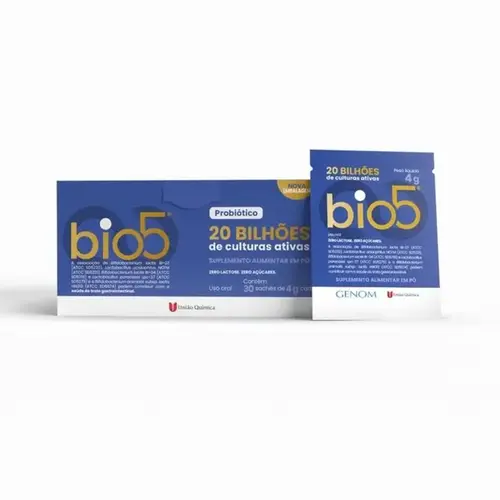 Probiótico Bio 5 - 30 Sachês de 4g cada