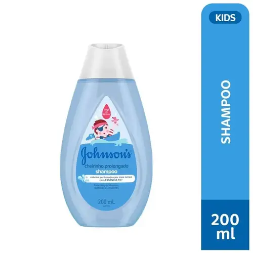 Shampoo Infantil Johnson's Baby Cheirinho Prolongado 200ml