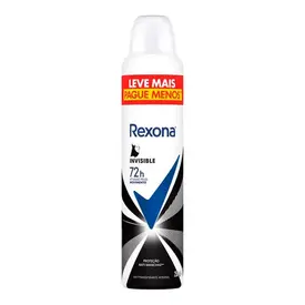 Desodorante Rexona Invisible Aerosol Feminino 250ml