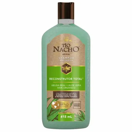 Shampoo Tio Nacho Reconstrutor Total 415ml