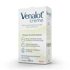 Creme para Pernas e Pés Venalot Alívio e Circulação 240ml