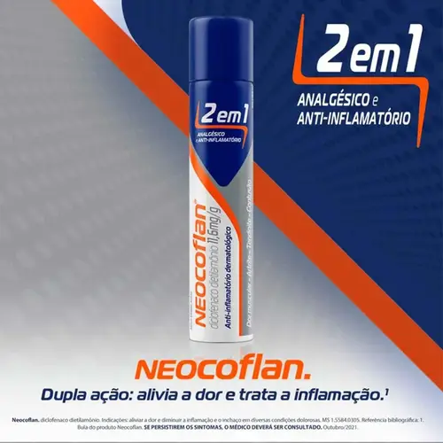 Neocoflan 11,6mg/g - Aerossol com 85ml - Neo Quimica