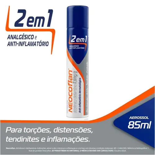 Neocoflan 11,6mg/g - Aerossol com 85ml - Neo Quimica