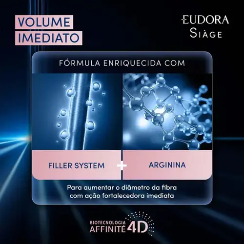 Shampoo Eudora Siàge Volume Imediato 250ml