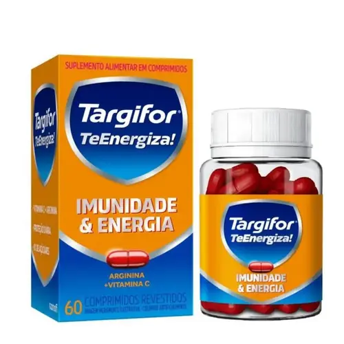 Suplemento Alimentar Targifor Te Energiza! 500mg 60 Comprimidos