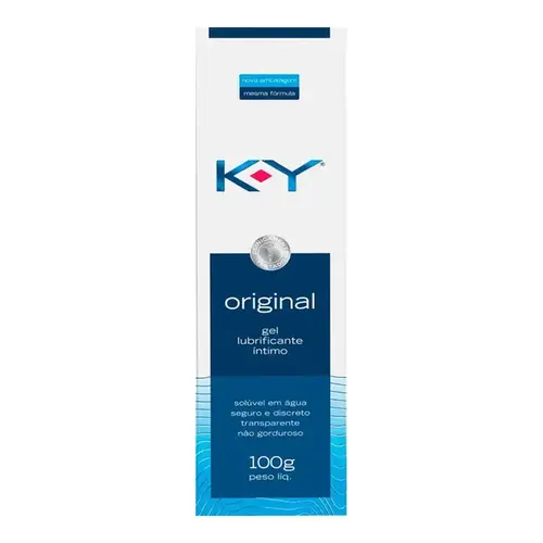 Gel Lubrificante Íntimo K-Y Original 100g