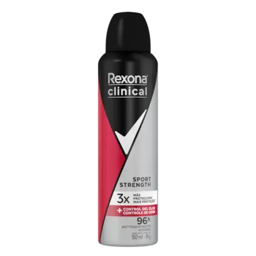 Desodorante Rexona Men Clinical Sport Aerosol Masculino 150ml