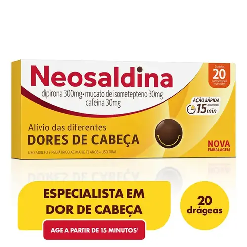 Neosaldina 20 Drágeas