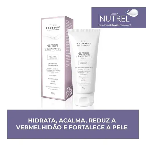 Gel Creme Hidratante Profuse Nutrel Suavizante Balm 50g