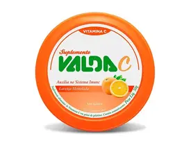 Pastilhas Valda C - Sabor Laranja Mentolada 50g