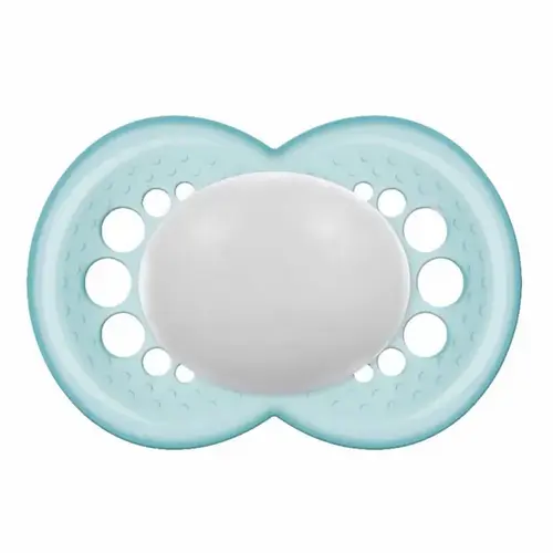 Chupeta MAM Original Azul Bico Simétrico Nº2 +6 Meses - 1 Unidade