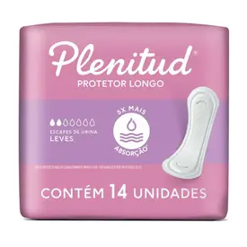 Protetor Diario Plenitud Femme para Incontinência Urinária 14 Unidades