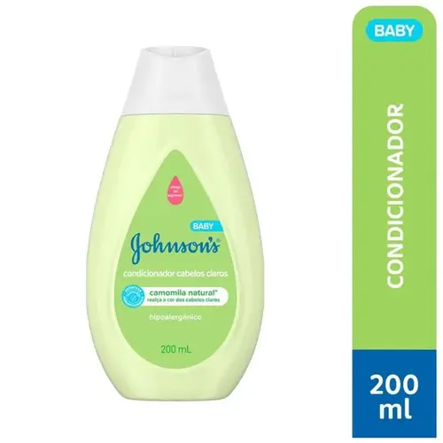 Condicionador Infantil Johnson's Baby Cabelos Claros 200ml