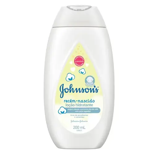 Loção Hidratante Recém-Nascido Johnson's Baby 200ml