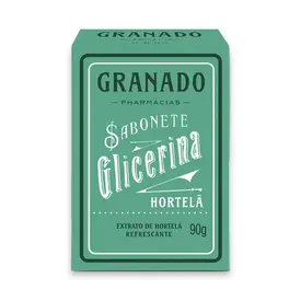 Sabonete em Barra de Glicerina Granado Hortelã 90g