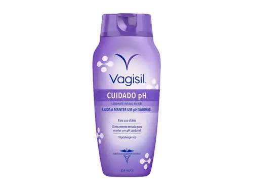 Sabonete Líquido Íntimo Vagisil Cuidado com o pH 354ml