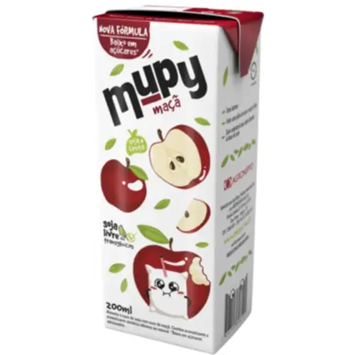 Suco Mupy Maçã Caixa 200ml
